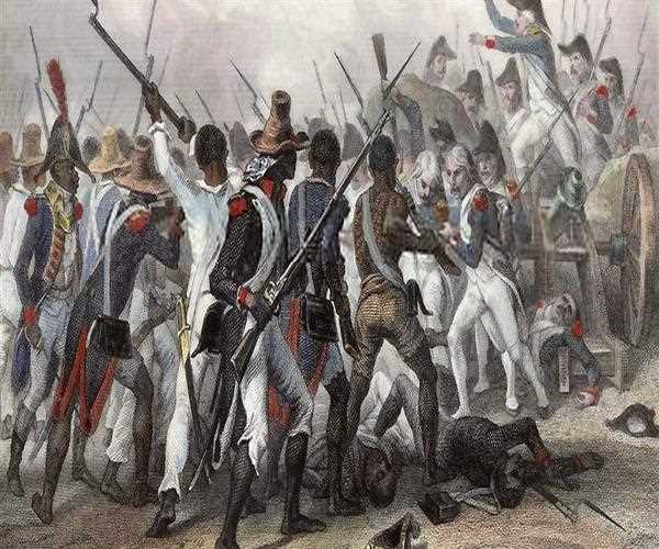 What men led a revolt of enslaved Africans in Saint Domingue?