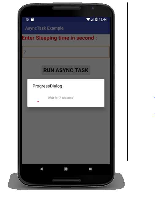 Explain AsyncTask in android with example?
