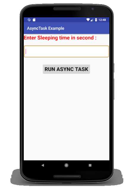 Explain AsyncTask in android with example?