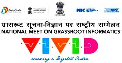 Which city is hosting the National Meet on Grassroot Informatics-VIVID 2018?
