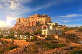  Where is the Mehrangarh Fort situated in?