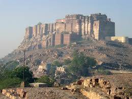  Where is the Mehrangarh Fort situated in?