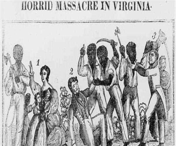 Who led a revolt of slaves in 1831? 