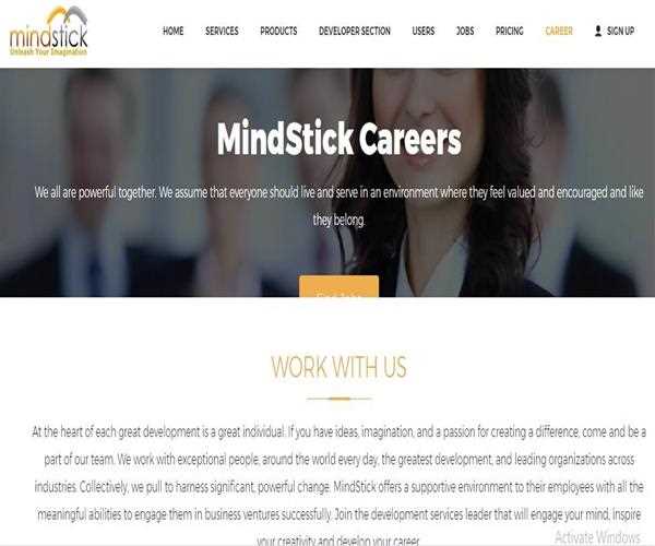 Is there any Career opportunities at MindStick?
