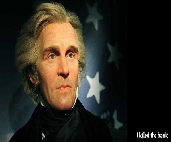 In the Jacksonian Democracy, how does Andrew Jackson