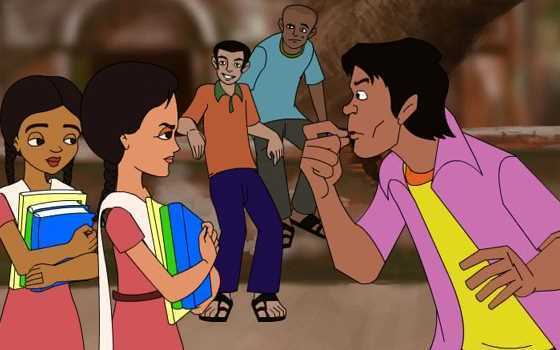 How to react if there is a practice of eve-teasing?