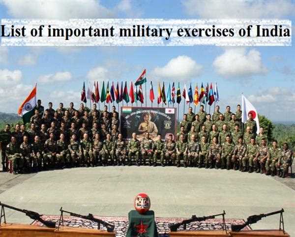 What is the history of international joint military exercises in India?