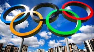 Who is the brain child behind modern Olympic games?