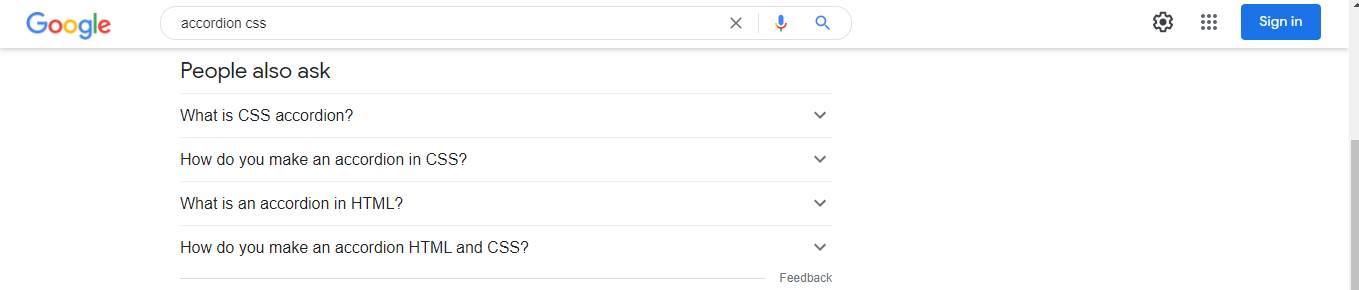 What is Accordion in CSS?