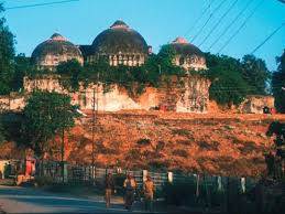 What is the case of Babri Masjid?