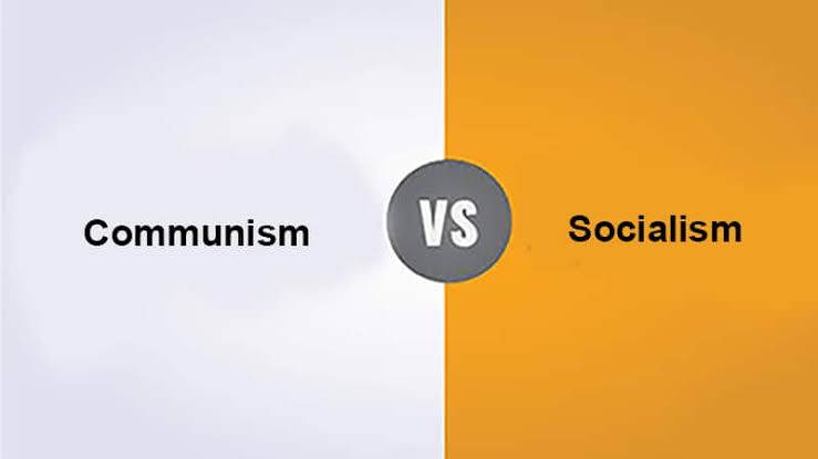 What is the difference between socialist and communist?