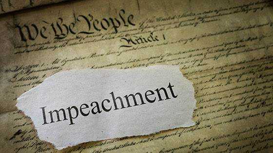 What does impeachment mean in the Indian constitution?