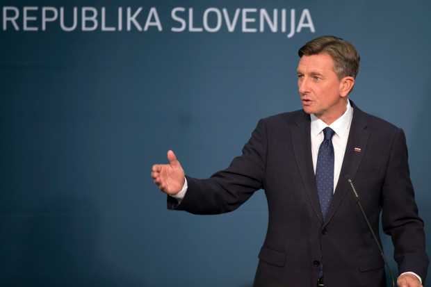 Name the president who has won for the second term in runoff election of Slovenia?