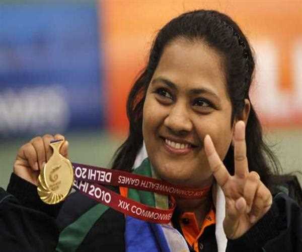 Name the Indian shooter from Haryana who won the women