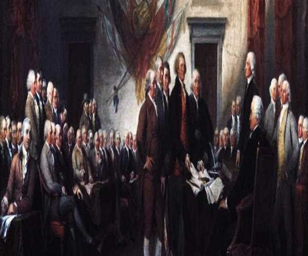 How many men signed the Declaration of Independence in 1776?