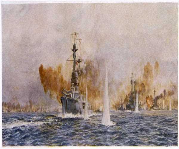  What was the largest naval battle of the First World War?