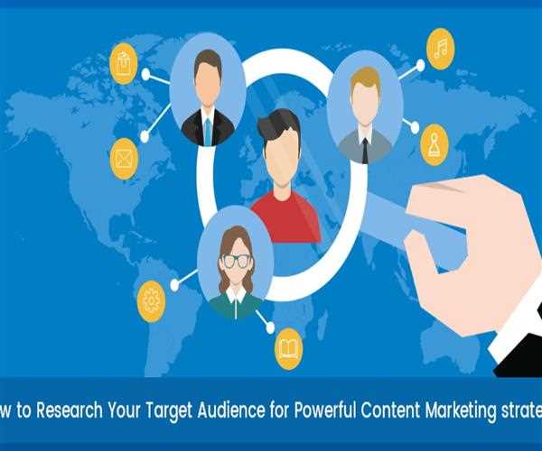 How do you research the target audience?