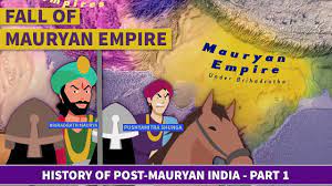 How did the Maurya Empire fall