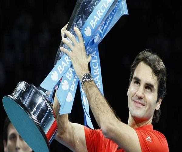 How many titles has Roger Federer won?