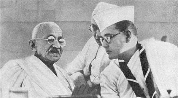 Did Netaji hate Gandhi?
