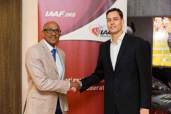 Who has been appointed as the new chairman of the International Association of Athletics Federations (IAAF)? 