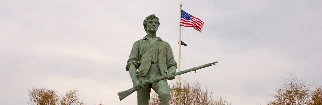 Who led the Minutemen in Massachusetts?