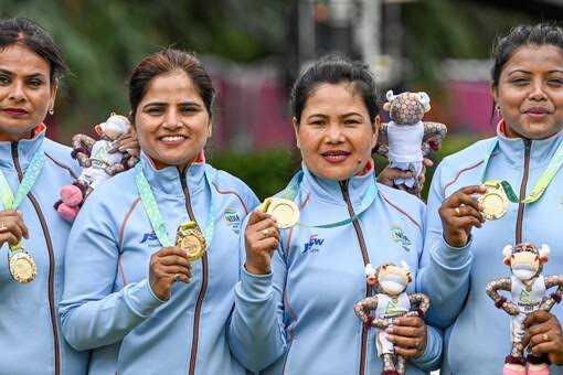 How many Gold medals India won in CWG 2022