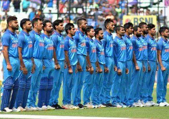 Why is the Indian national anthem always sung second during any ICC cricket match?