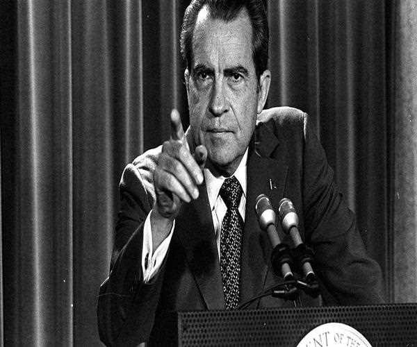 How did President Richard Nixon