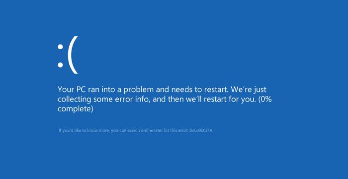 Why does my Windows 10 have a problem?