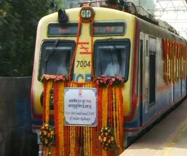 In which city the Indian Railways flagged off India