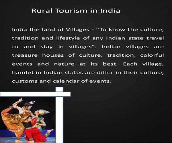 how many tourists visit rural areas in india?