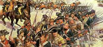 How strong was the Continental Army?