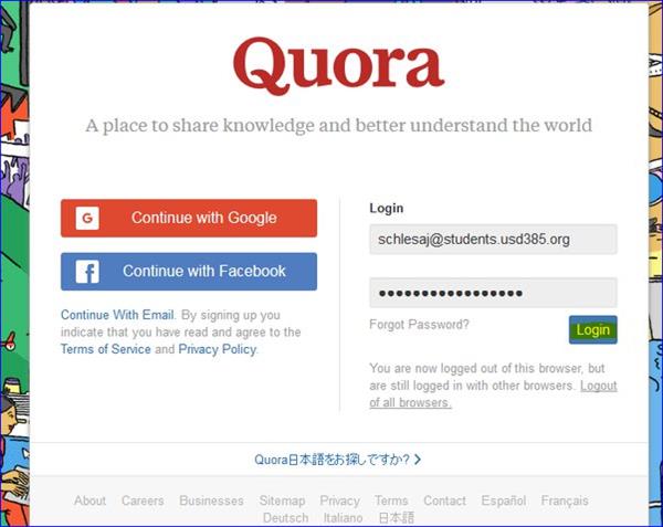 How can you stop someone from following you on Quora?
