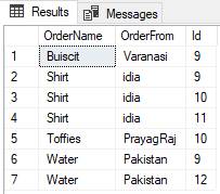 How to select distinct data from Database?