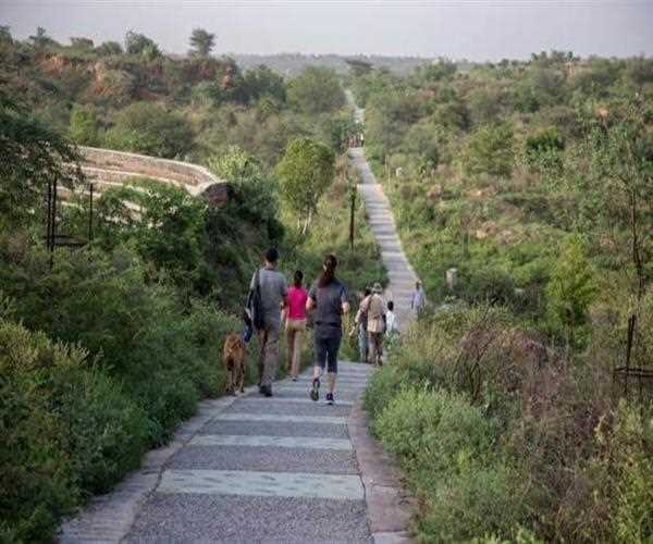 ‘The Aravalli Biodiversity Park’ is located in which state?