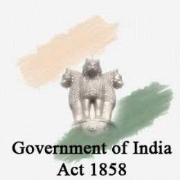 Under which act, Civil Services started in India? 